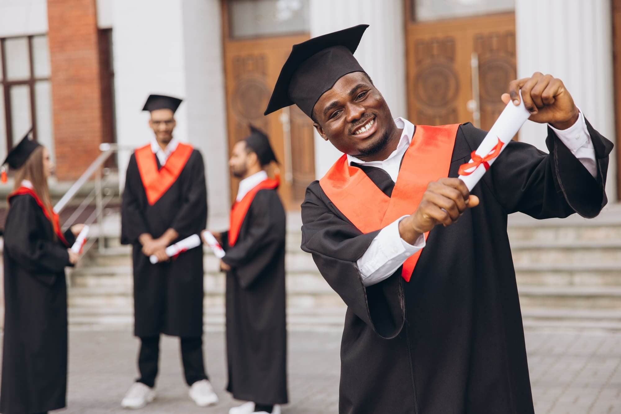 Nigerian graduate researching international scholarships